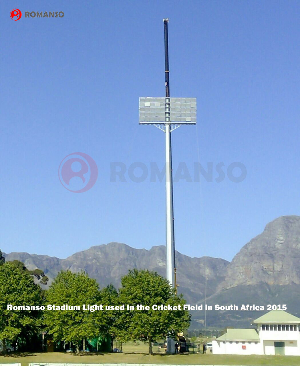 Luces deportivas LED Romanso para campo de Cricket 3
