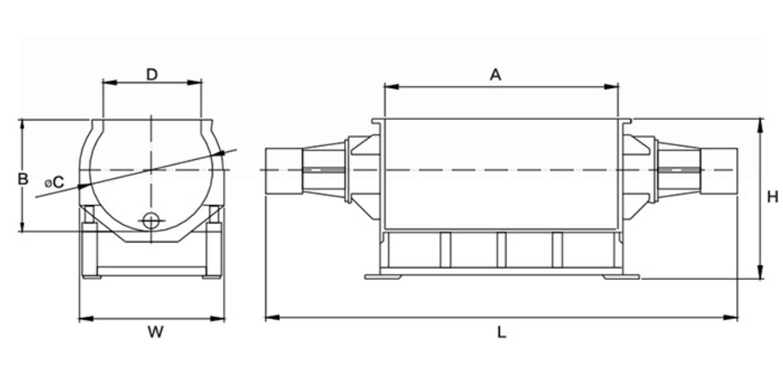 Kovov&aacute; jantarov&aacute; vibračn&iacute; vana z nerezov&eacute; oceli