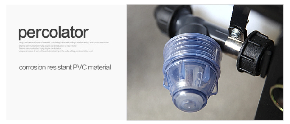 Bộ lọc PVC trong suốt